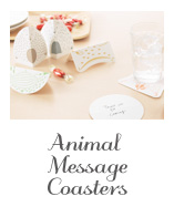 Animal Message Coasters